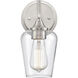 Ashford Indoor Wall Sconce Wall Light in Brushed Nickel